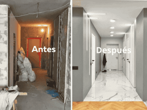 Acabado de nuevo piso de 70 m² por aproximadamente 75.000 €